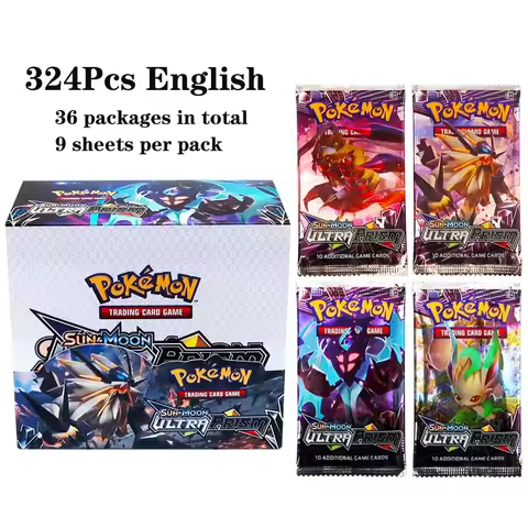 English Pokemon TCG: Scarlet Violet Brilliant Stars Evolutions Booster Box Pokemon Card 36 Packs 324/ Pieces Collection Card