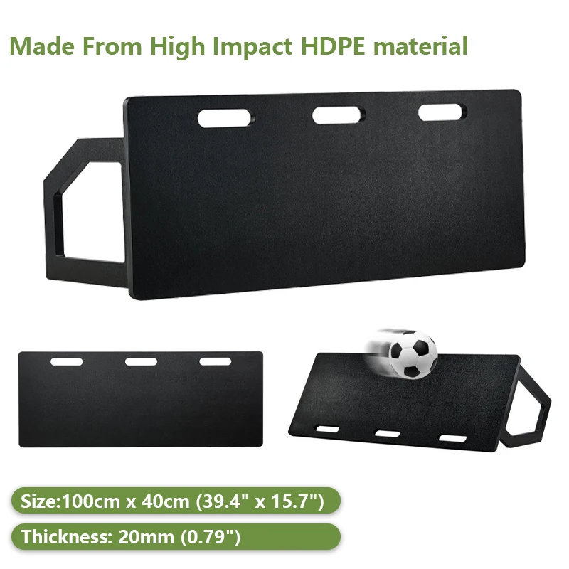 Pass Catch Shot Sensitive Response Coordination Training Rebound Practice Board, Football Baffle, Football Rebound Board