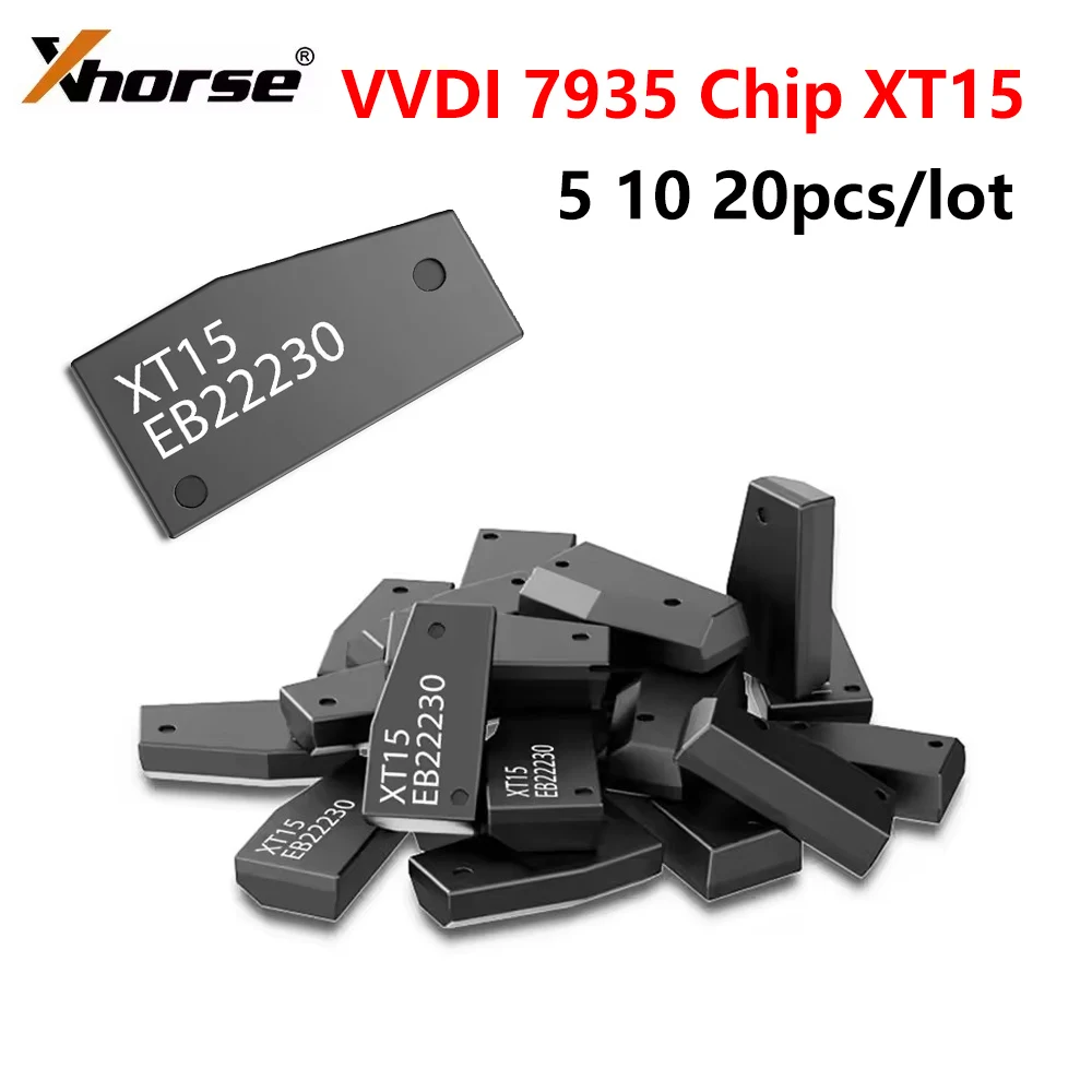 

5, 10, 20 шт./лот Чип Xhorse VVDI 7935 XT15, транспондерный чип 7935 для VVDI2, VVDI Mini Key Tool, Key Tool Max и Key Tool Plus