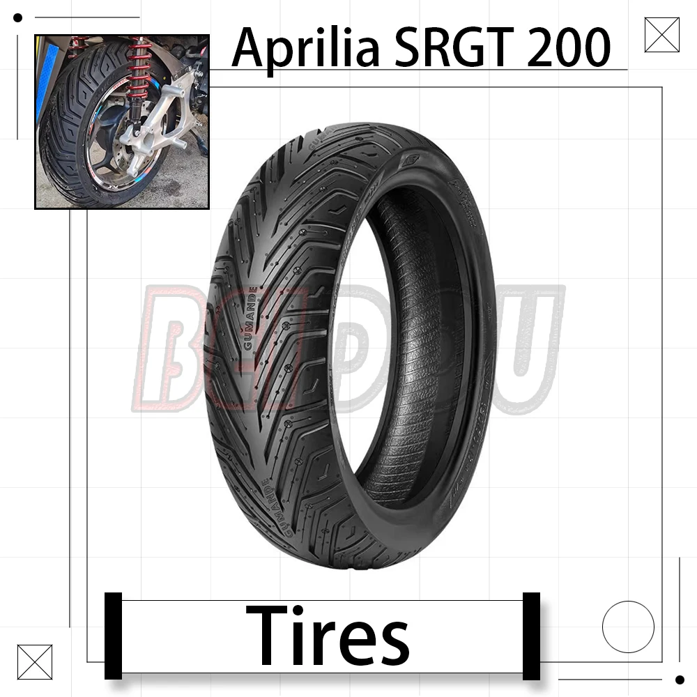 

Новинка для мотоцикла Aprilia SR GT 200 SR 200 GT200, модифицированные передние и задние бескамерные внедорожные шины