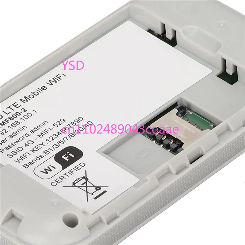 4G LTE Portable WiFi Hotspot Wireless Router Supports Up To 10 Users Mobile Internet Device For Home & Office