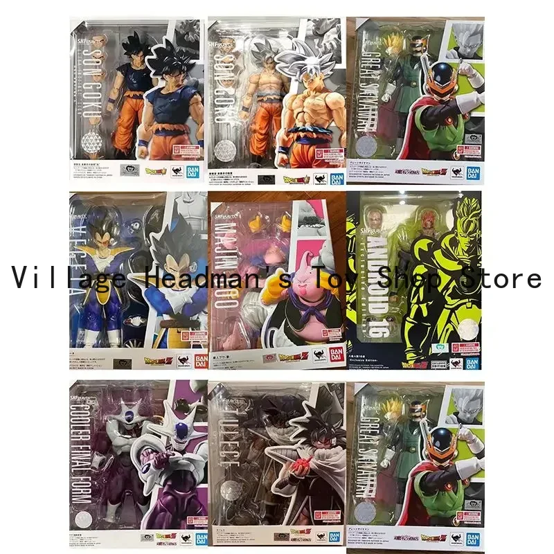 Original BANDAI S.H.Figuarts Son Gohan Vegeta DRAGON BALL in Stock Anime Action Collection Figures Model Toys - view 3