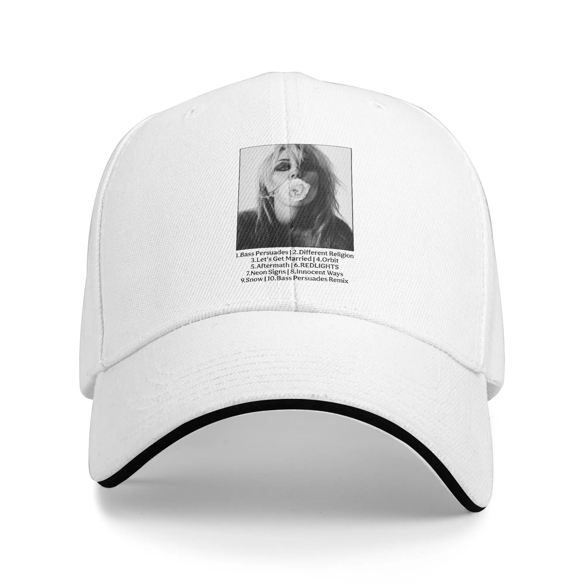 Mileys Cyruse Basse Persuades Album Baseball Cap Hip Hop  Sandwich Hat Unisex Polyester Hats Cap Sport