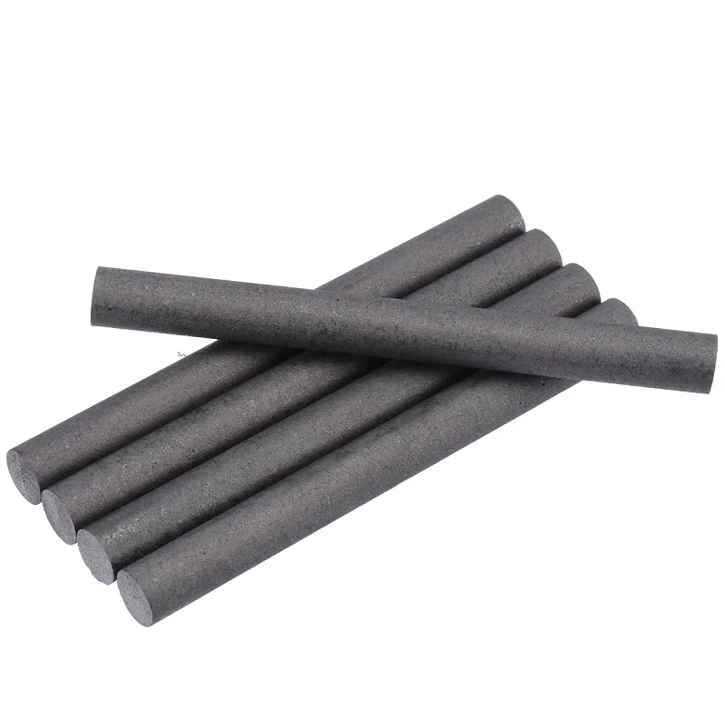 5Pcs 8/10/12/14mm High Purity 99.99% Graphite Rod Graphite Electrode Cylinder Rods Bars Black Carbon Rod For Industry Tools