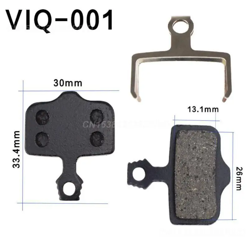 Smooth Bicycle Brake Pads High Temperature Resistant Riding Accessories Bike Disc Brake Resin Semi Metal Mountain Bike Brake