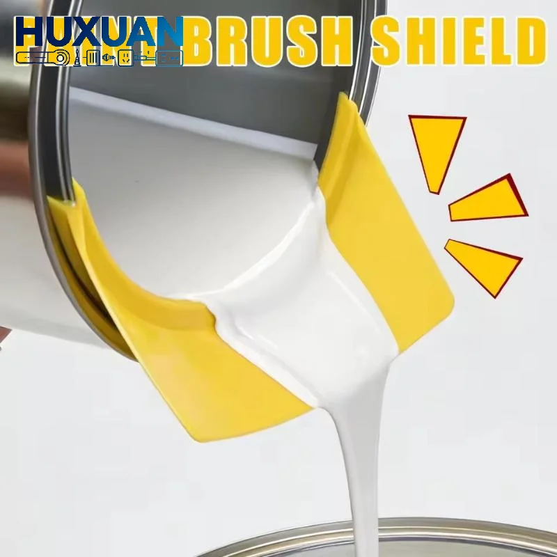 All-In-One Paint Pouring Spout for Paint Cans Portable Reusable No Drip Tool for Furniture Upcycling Home Renovation Art Works
