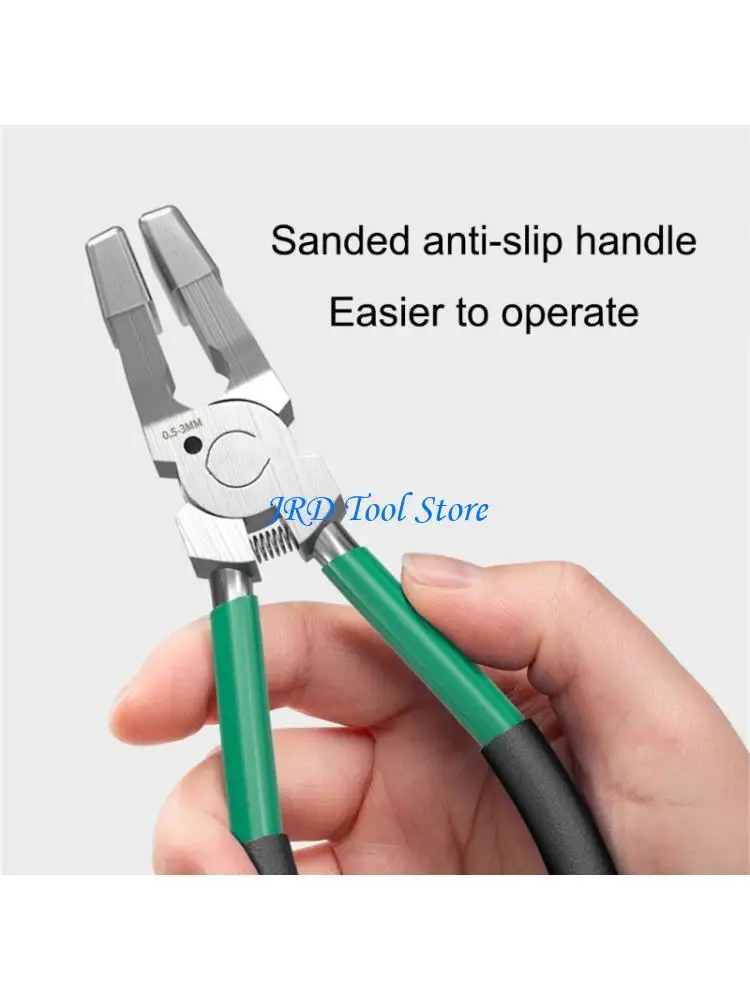 

A2UD Профессиональные текстурированные плоскогубцы с зажимом для зажима стеклянных медных заклепок