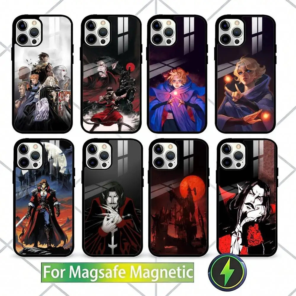 

C-C-Castlevania Phone Case For iPhone17,16,15,14,13 Plus,Pro Max Magnetic For Magsafe Wireless Charging