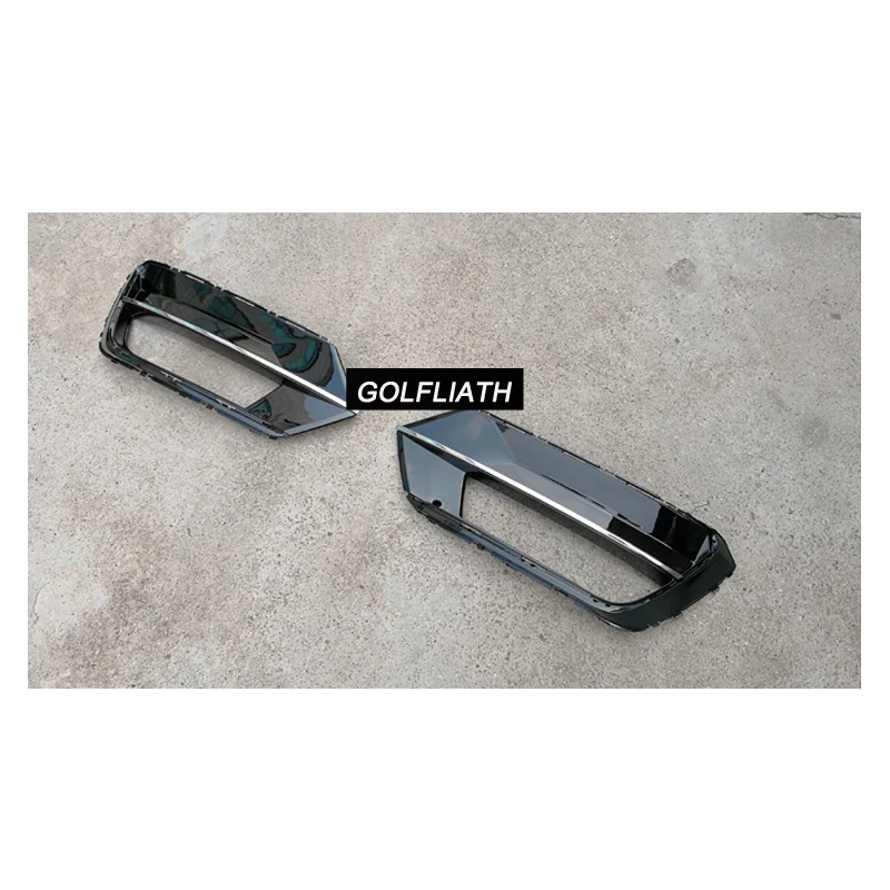 front bumper grille side fog light grill for Passat B8 R LINE style