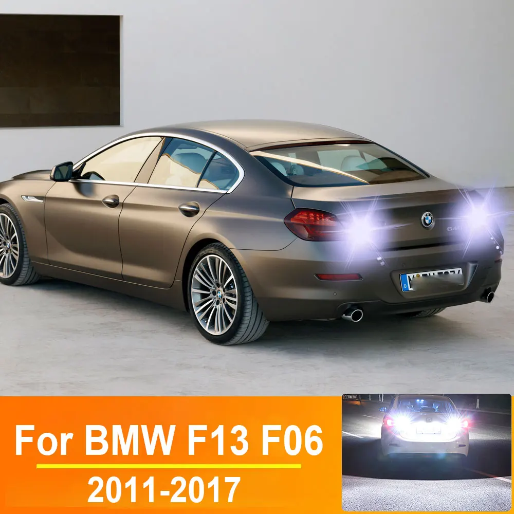 2pcs LED Reverse Light Backup Lamp T15 W16W For BMW 6 Series F13 F06 2011 2012 2013 2014 2015 2016 2017 Canbus Bulbs