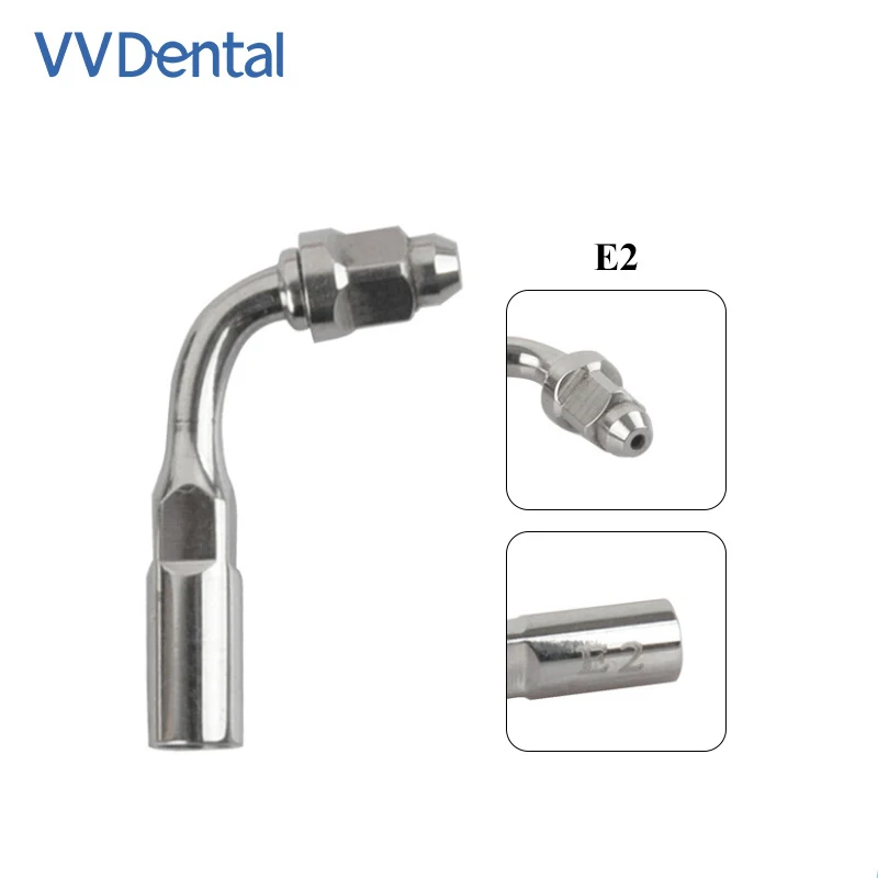 

VVDental Ultrasonic Scaler Tip E2 Fit for EMS WOODPECKER Scaling Periodontics Endodontics Dental Tools