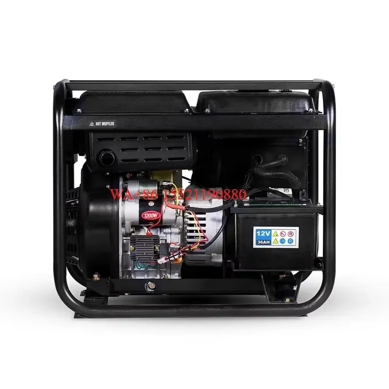 WMWMNU High Efficiency Professional Silent Small Diesel Generator Set 3kW 5kW 8kW 10kW Low Noise Auto Start
