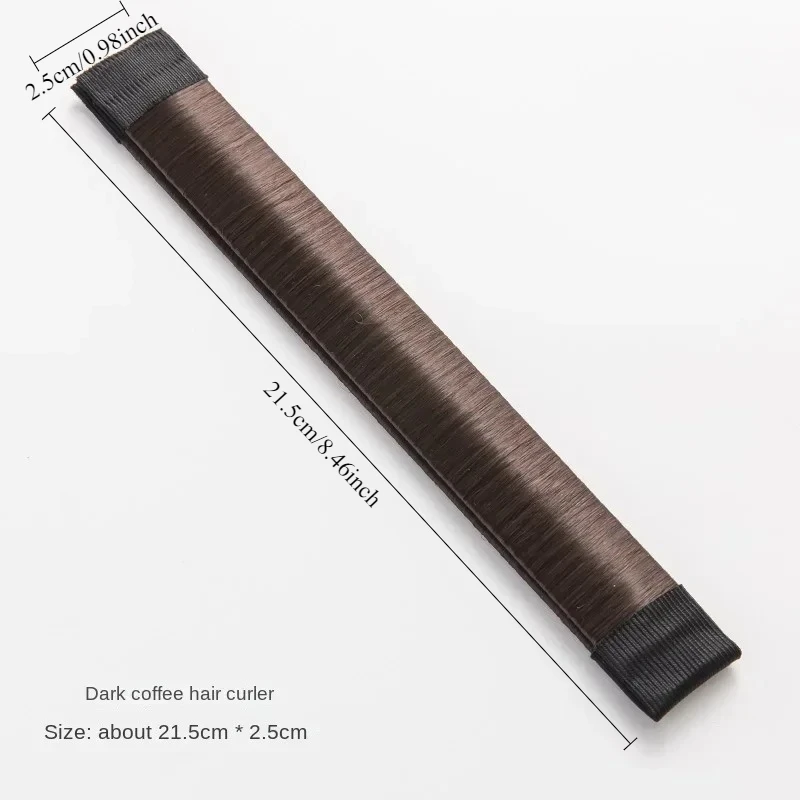 Dame Mädchen Haar Zubehör Süße Französisch Gericht Gemacht Haar Band Ball Twist Magie DIY Werkzeug Brötchen Maker Synthetische Donuts Knospe Kopf Band