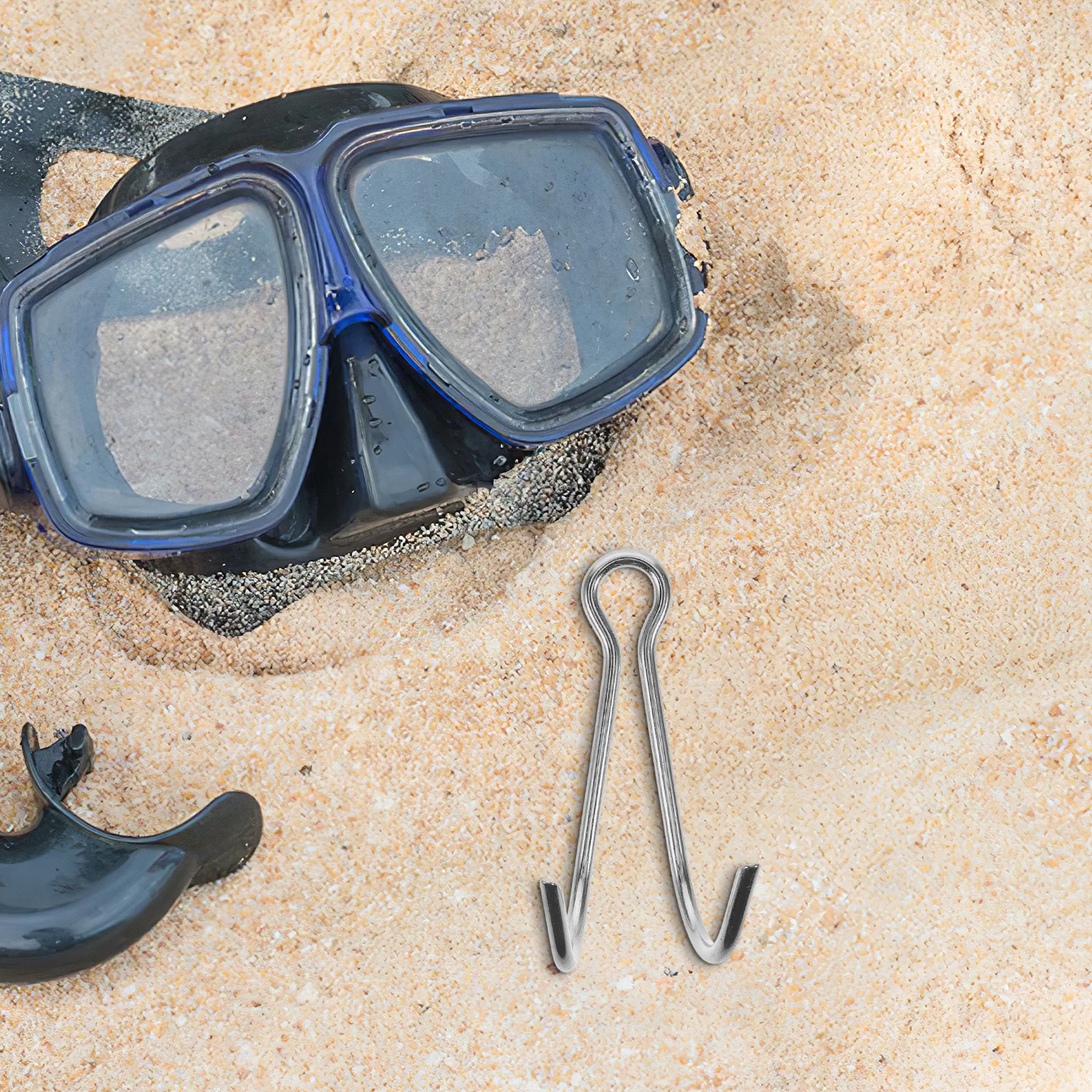 

Stainless Steel Hook Durable Portable Diving Scuba Reef Hook Accessory for Diving Gear Grappling Hooks