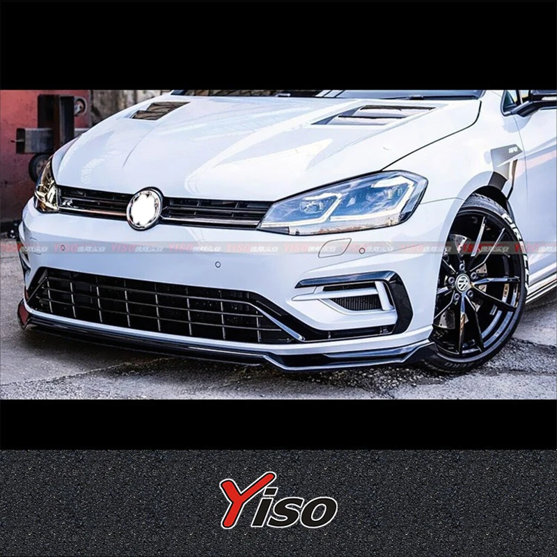 FOR VW GOLF 7.5 R Rline Volkswagen GOLF 7.5 R Rline Modified Carbon fiber Front Lip