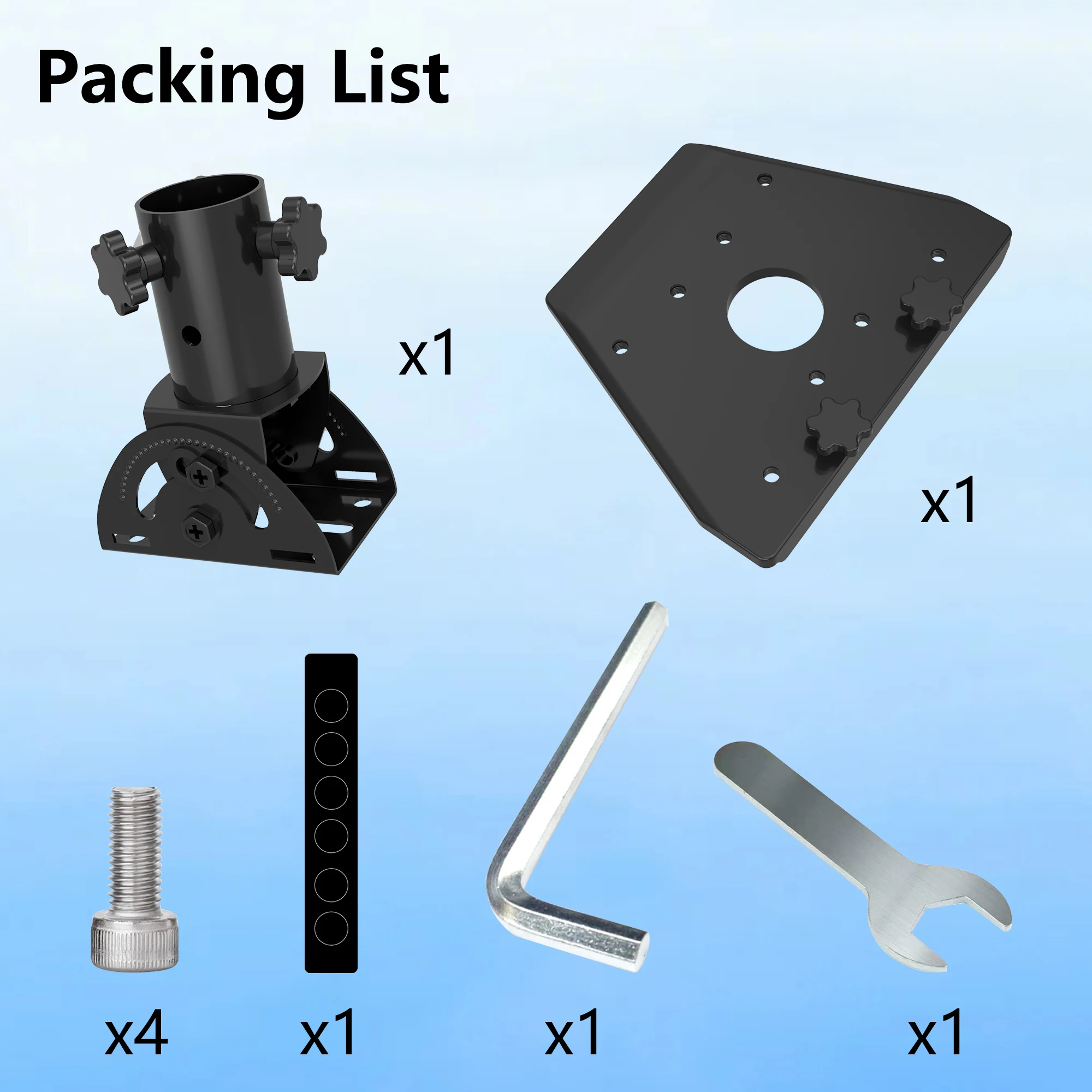 

Pole Adapter Kit For Starlink Gen 3 Satellite Receiver Bracket Wall Mount Adjustable StarLink Gen3/V3 Roof Mounting Accessories