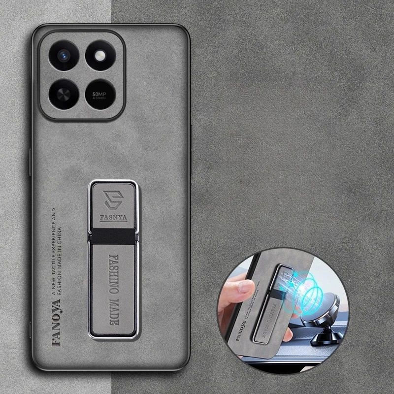 حافظة جلدية ذكية فاخرة لهاتف Honor 400 لهاتف Honor 400smart X7d حماية ضد الصدمات ماتي من السيليكون غطاء ممتص للصدمات Fundas