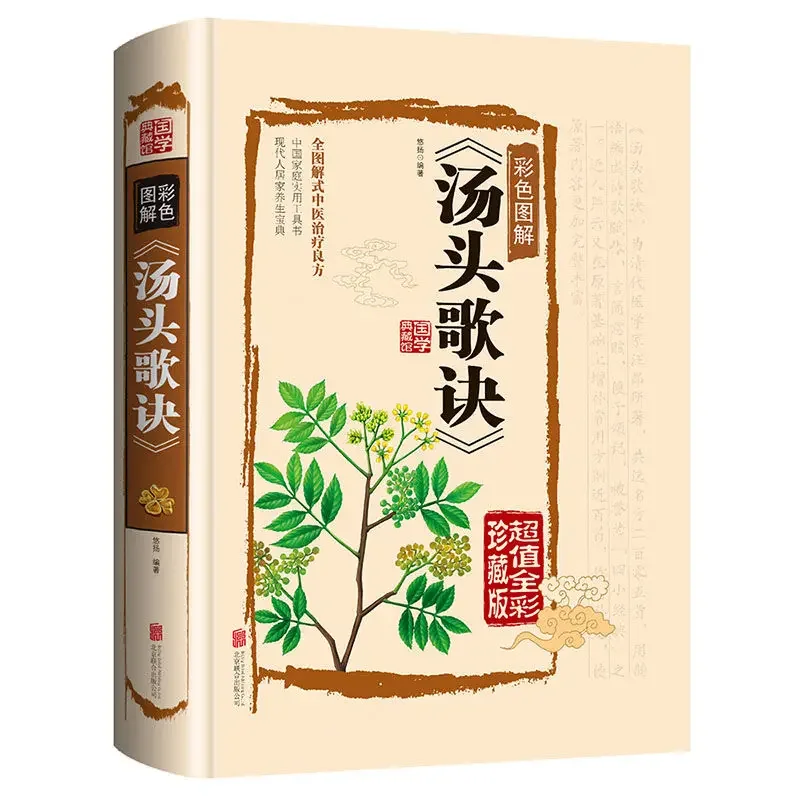 Illustrated Soup Song Jue Self-study Traditional Chinese Medicine Introduction Basic Theory Health Practical Books