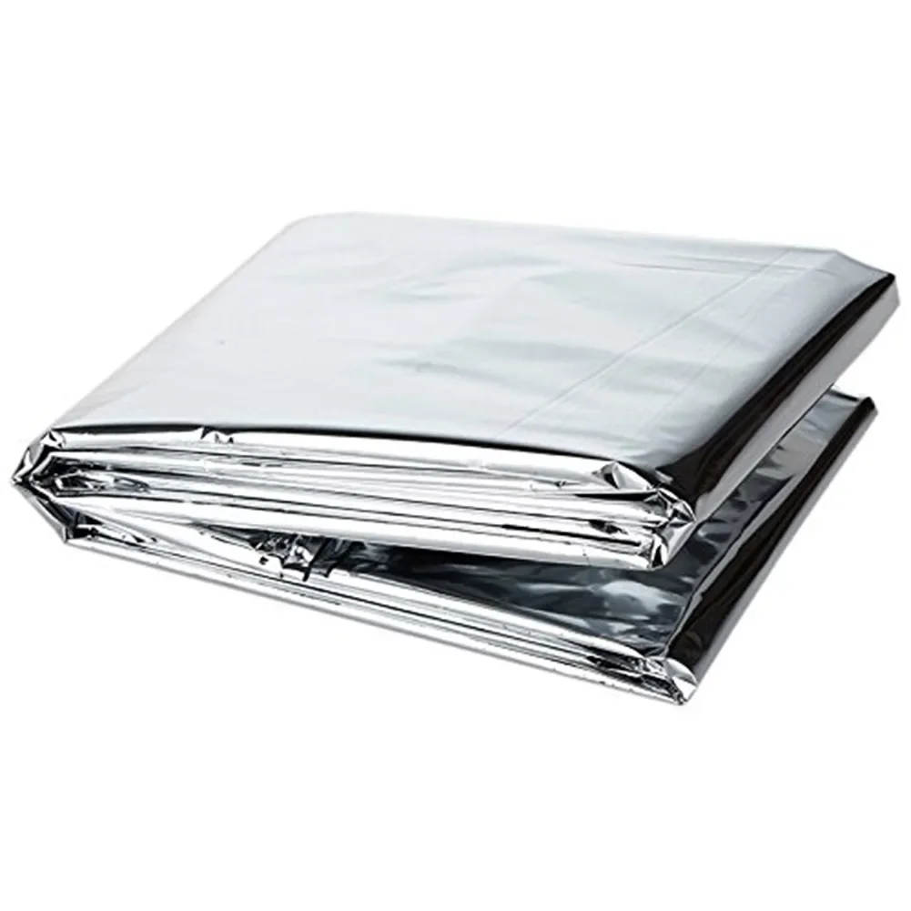 1-10Pcs Silver Mylar Highly Reflective Films 210x120cm Good Solar Radiation Transmission Performance for Increasing Plant Growth