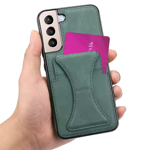 Premium PU Leather Card Slots Stand Cover For Samsung Galaxy S22 S21 S20 FE S10 Plus Note20 Ultra A71 A51 A50 A30 A20 A21S Case
