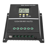 MPPT Solar Charge Controller Professional Efficient 12V 24V 36V 48V Solar Panel Controller Solar Panel Regulator 100V
