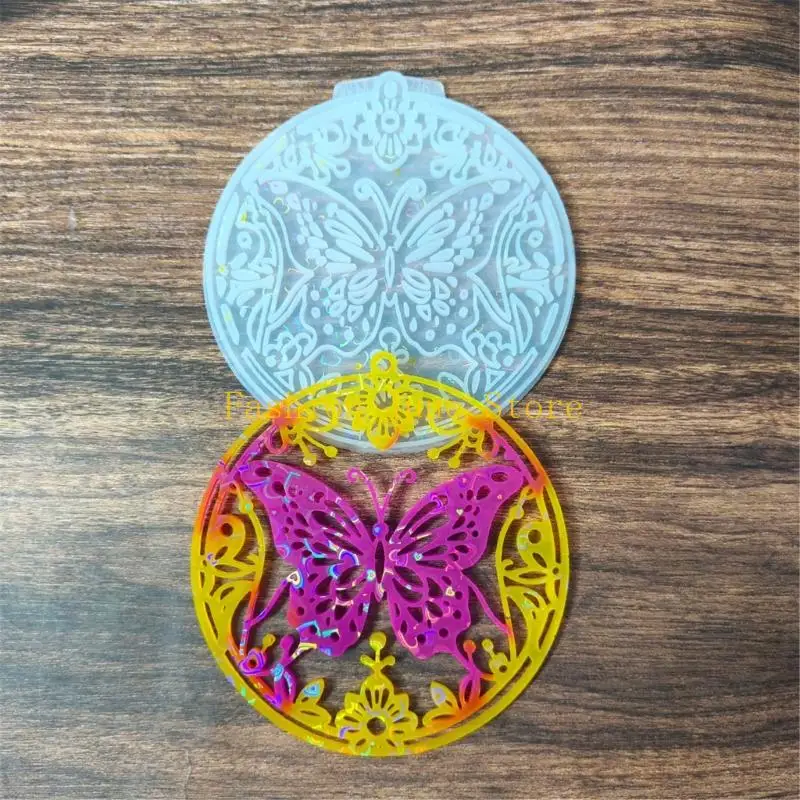 N5KA Butterfly Jewelry Mold with Flexible Silicone Body for Craft Making