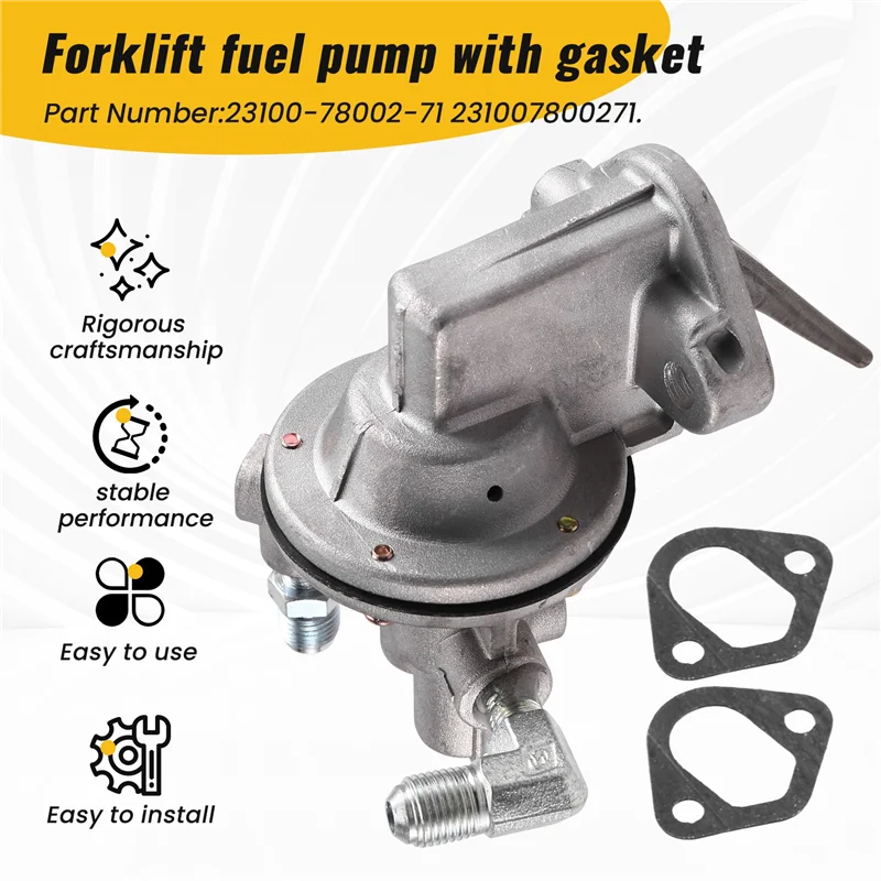 Gabelstapler-Kraftstoffpumpe 23100-78002-71 mit Ersatzdichtungen für Toyota 4P & 5R-Motoren, Teilenummer 231007800271