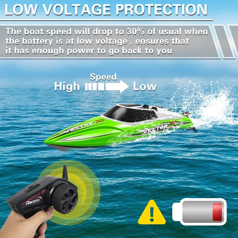 795-4 2.4G Remote-controlled Boat Toys Long-lasting Endurance Summer Outdoor High-speed 30KM\H Rowing with Kids RC Toys Boat