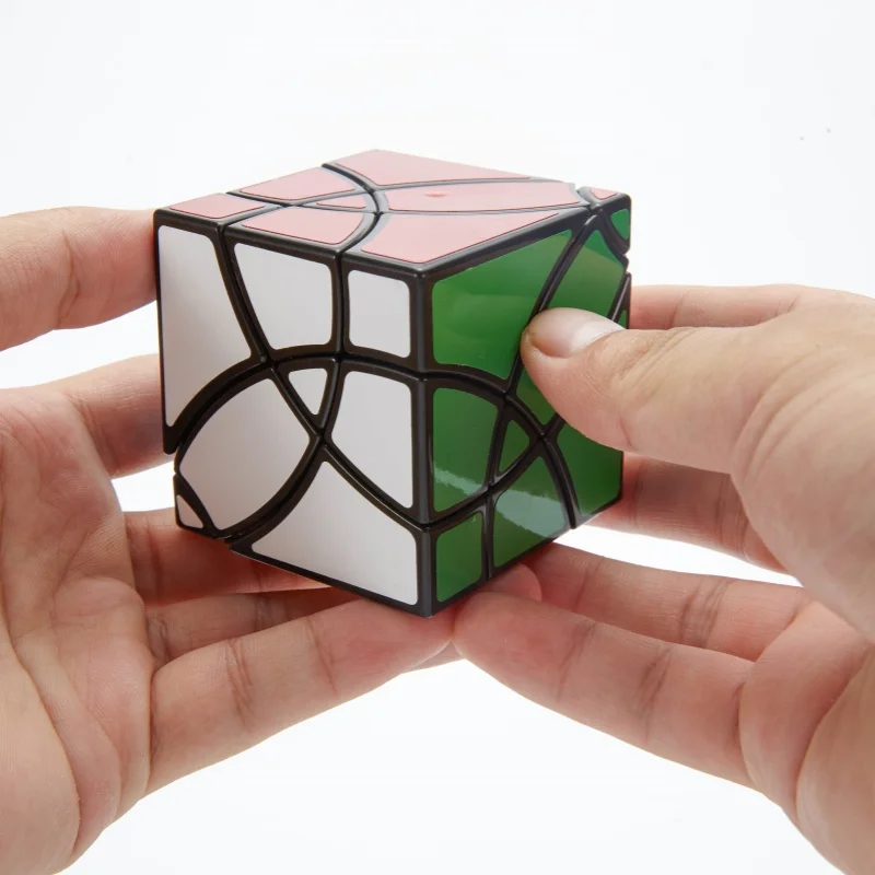 Lanlan Windmill Speed Cube Lanlan Strange Shape Speed Cube Sticker Cube Professional Puzzle Toy Children Gift Cubo Magico Puzzle