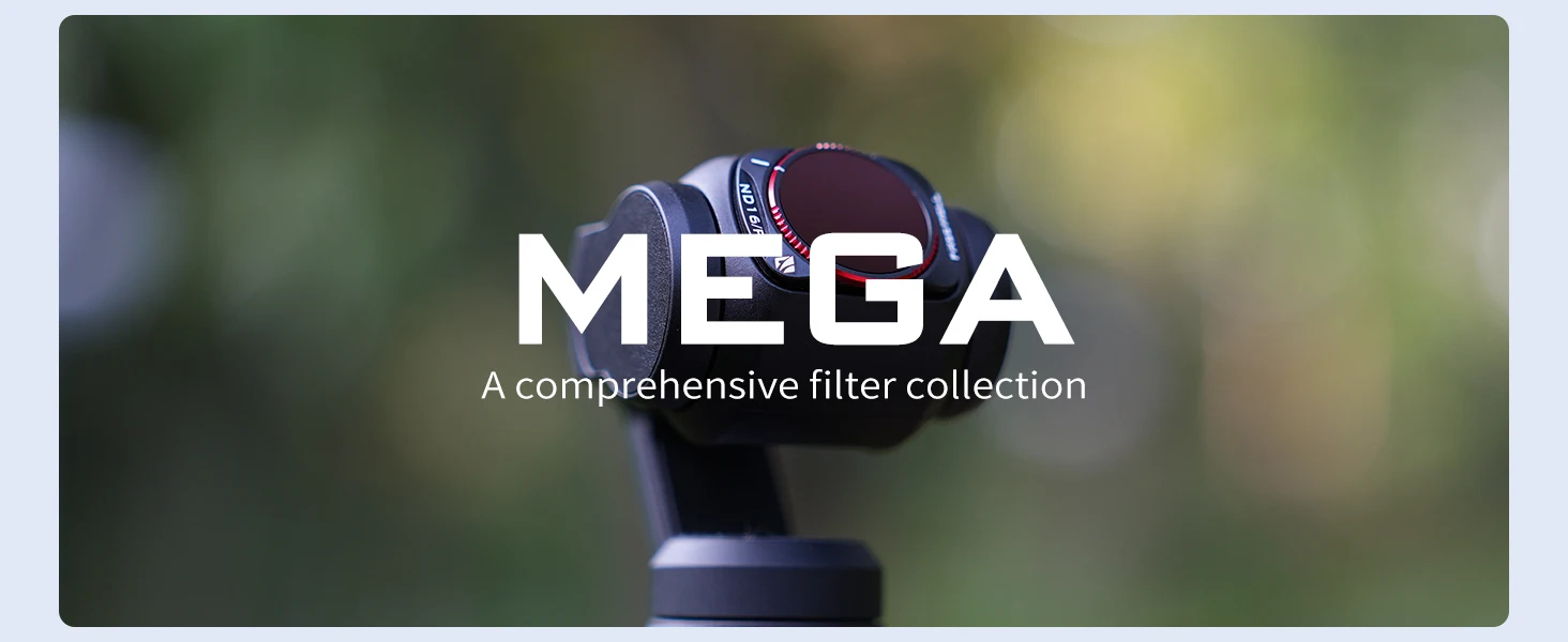 Freewell 14er-Pack Mega-Filter-Set, ND/PL, CPL, Mist 1/4, LPR-Filter für DJI Osmo Pocket 4 / 3 und Xtra Muse Kamera-Zubehör – Detail 2