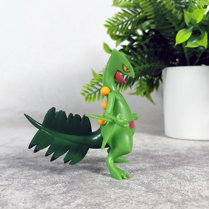 9cm Baokemeng estereoscópico Atlas serie Ace Lizard King Gk muñeca de mano periférico de animé Tide Play modelo de decoración de mesa