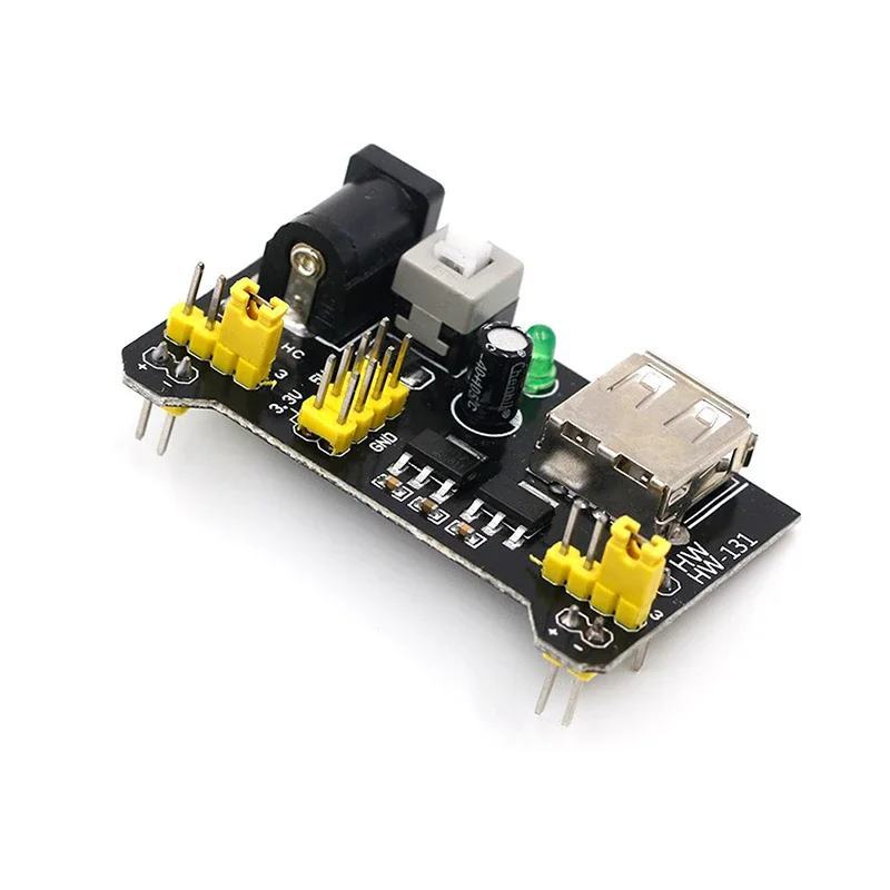 1PCS Breadboard Power Supply Module /mb102 white Breadboard Dedicated Power Module 2-way 3.3V 5V MB-102 Solderless Bread Board