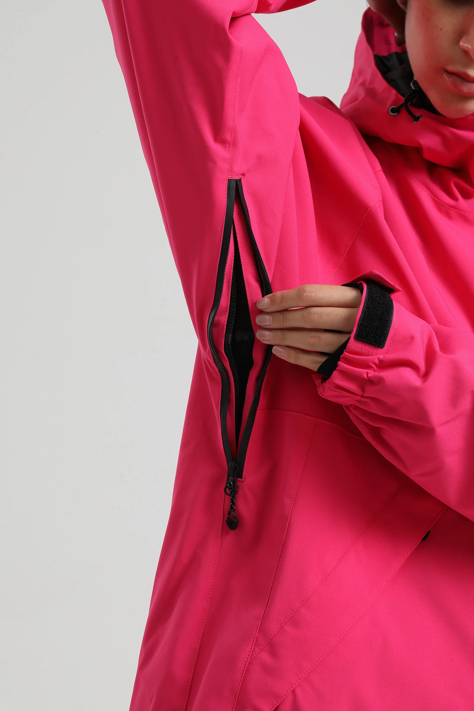 Gsou Snow 2025, neue Unisex-Snowboardjacke, Kapuzenpullover, wasserdicht, atmungsaktiv, lockere Passform, professioneller Skianzug für Männer und Frauen – Detail 31