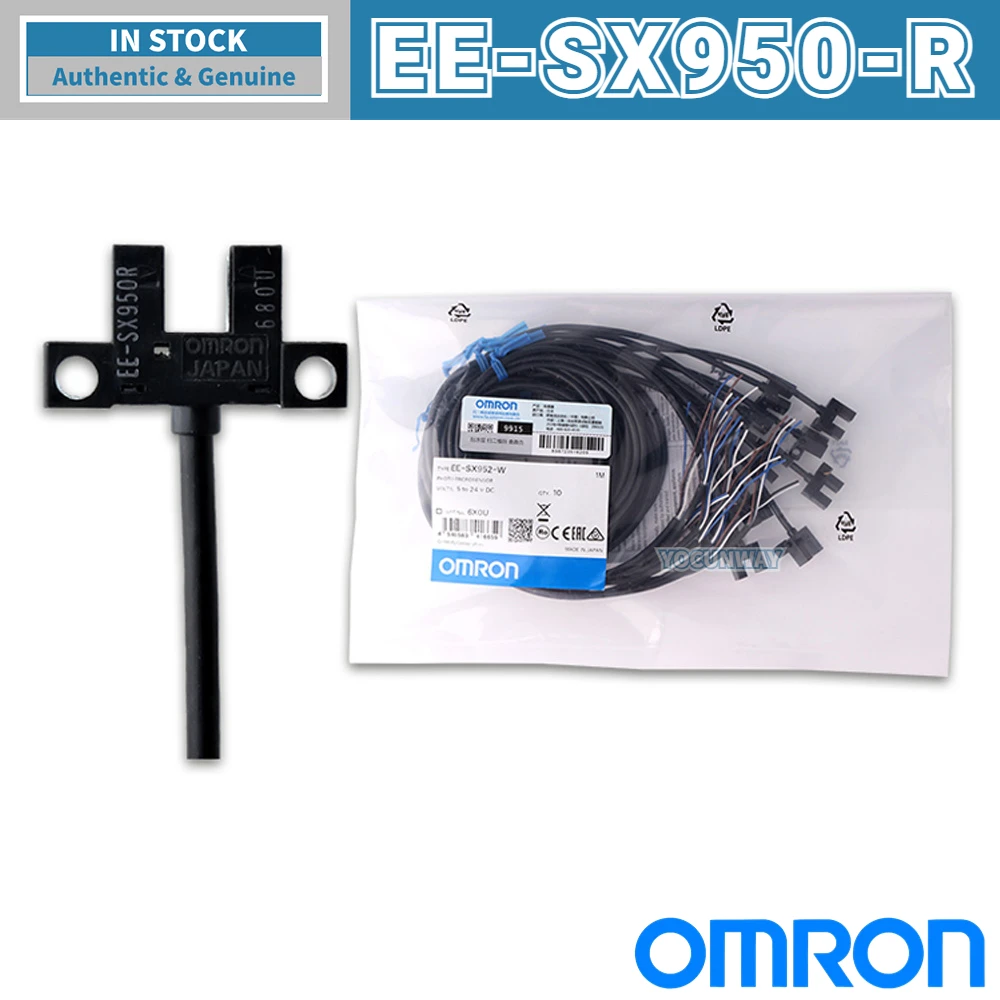 New Authentic Original OMRON Photomicrosensor U-shaped Sensors EE-SX951-W 1M SX951-R SX951P-R SX952-W SX952P SX953 SX953P SX954