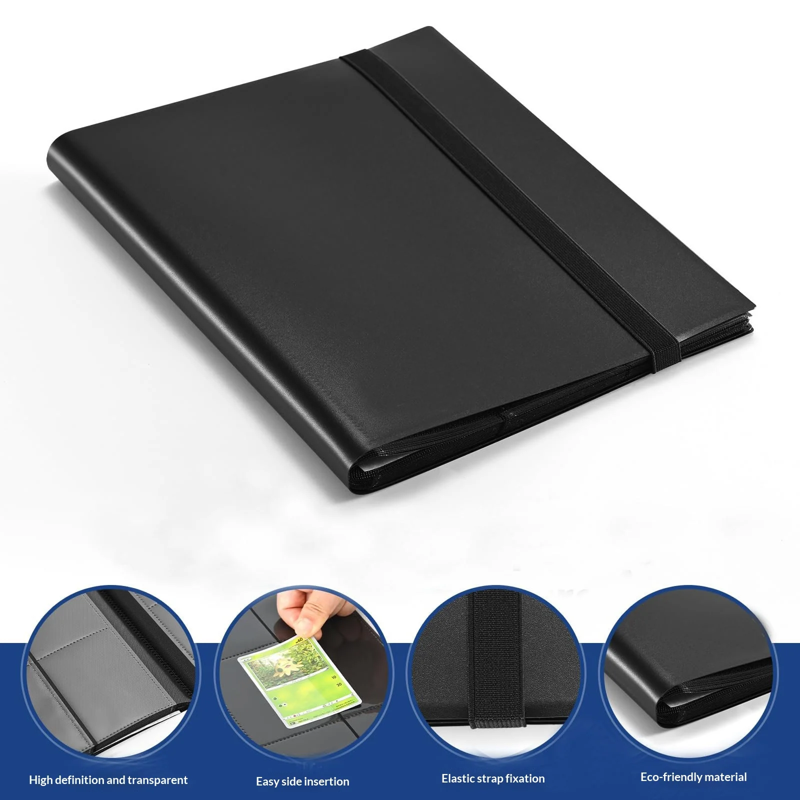 Stationery Trading Card Binder Pocket Large Capacity Collector Album Cards Card Sports Star Cards Storage