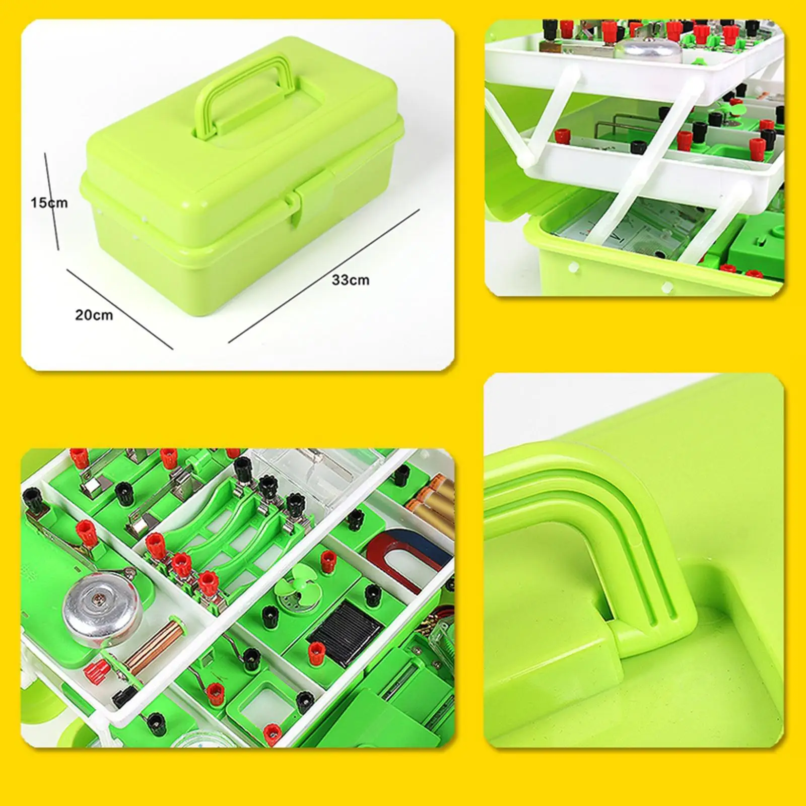 Physics Science Lab Learning Kit Electricity Discovery Toy for Senior Children Kids