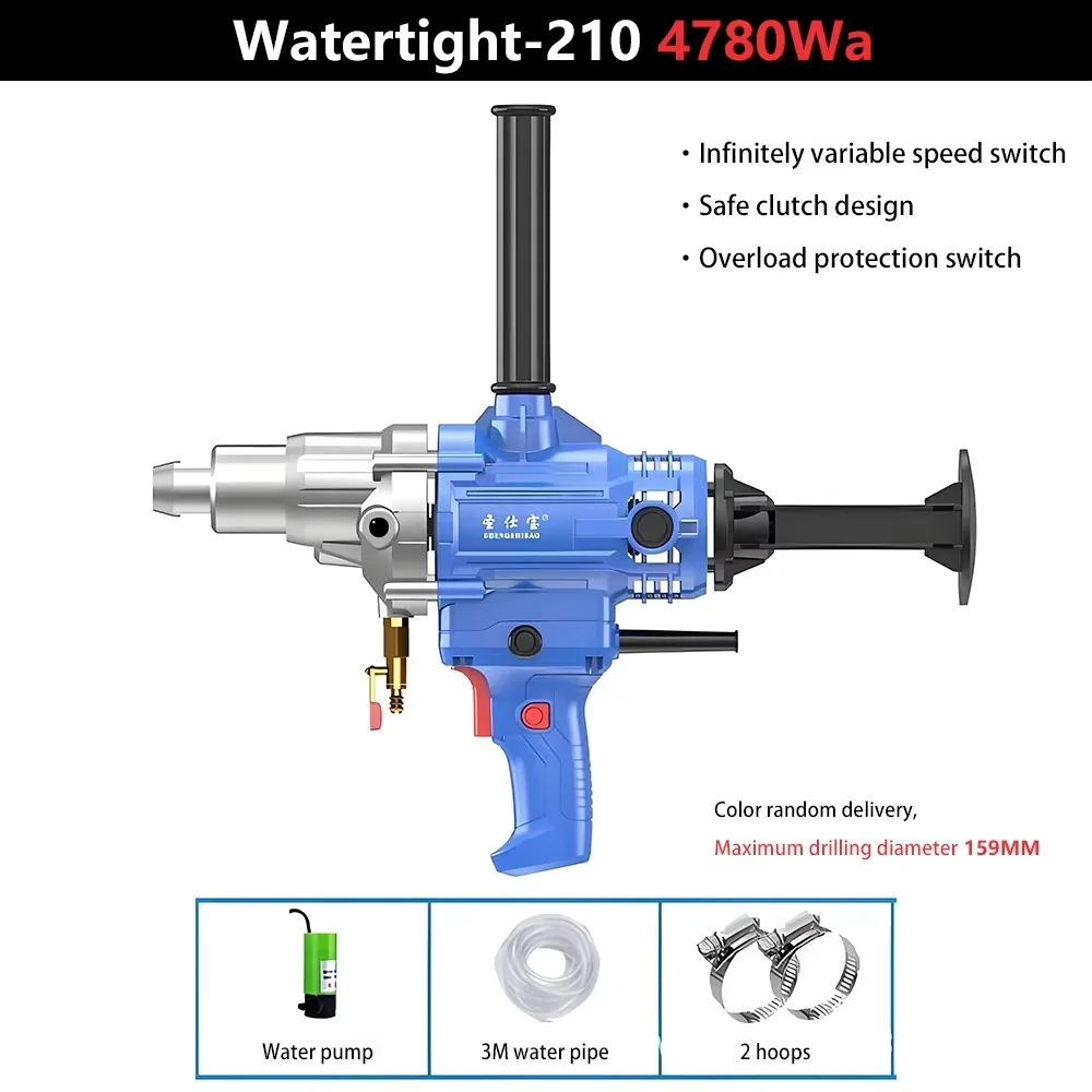고출력 콘크리트 시멘트 믹서 라인석 석고 기계, 퍼티 파우더 페인트, 식품 코팅 전기 믹서