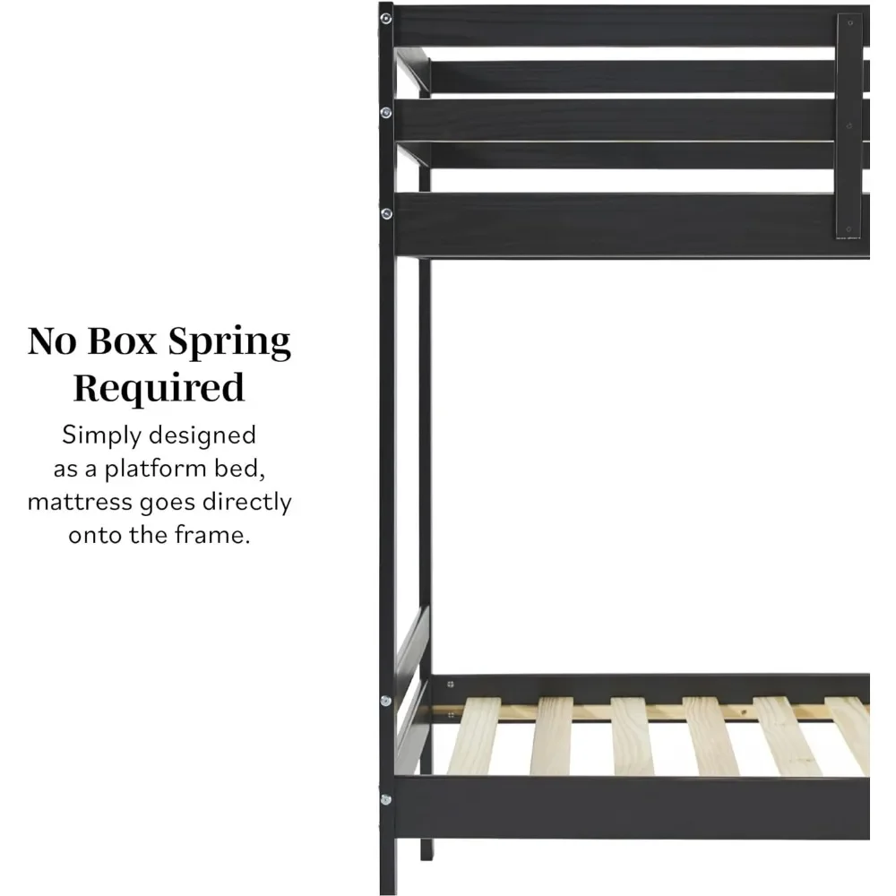 Kinderbedframe, Moderne Tweepersoons Slaapkamer, Twee Maten, Kinderbedframe