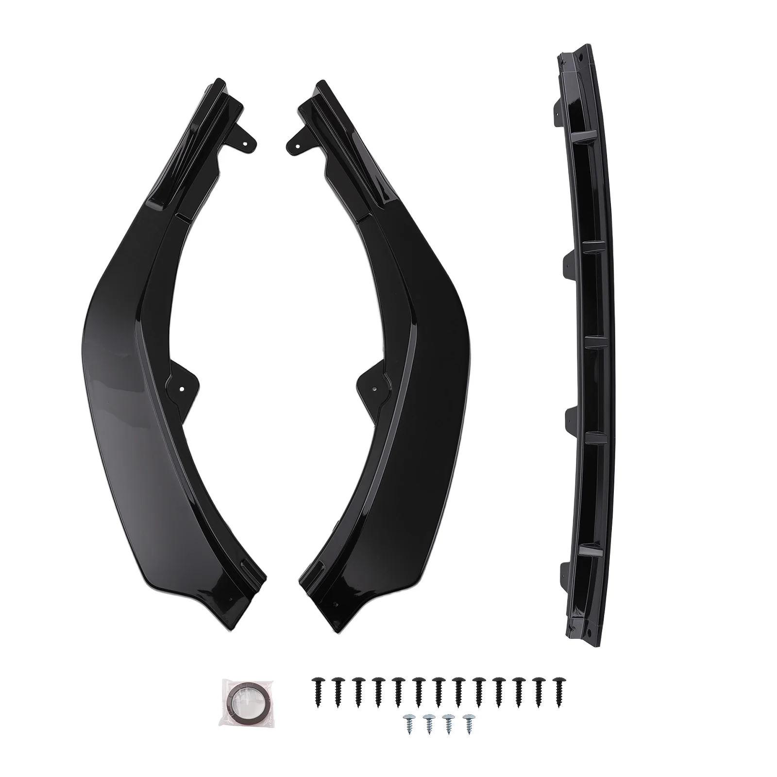 

Gloss Blk Front Protection Lip for Toyota Camry SE XSE 21-22 Bumper Spoiler Kit