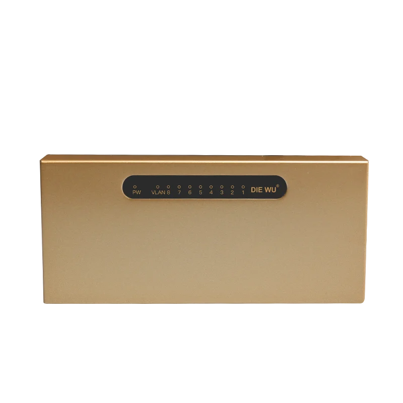 DIEWU New Design 8 Port 10/100/1000Mbps Vlan RJ45 Network Switch