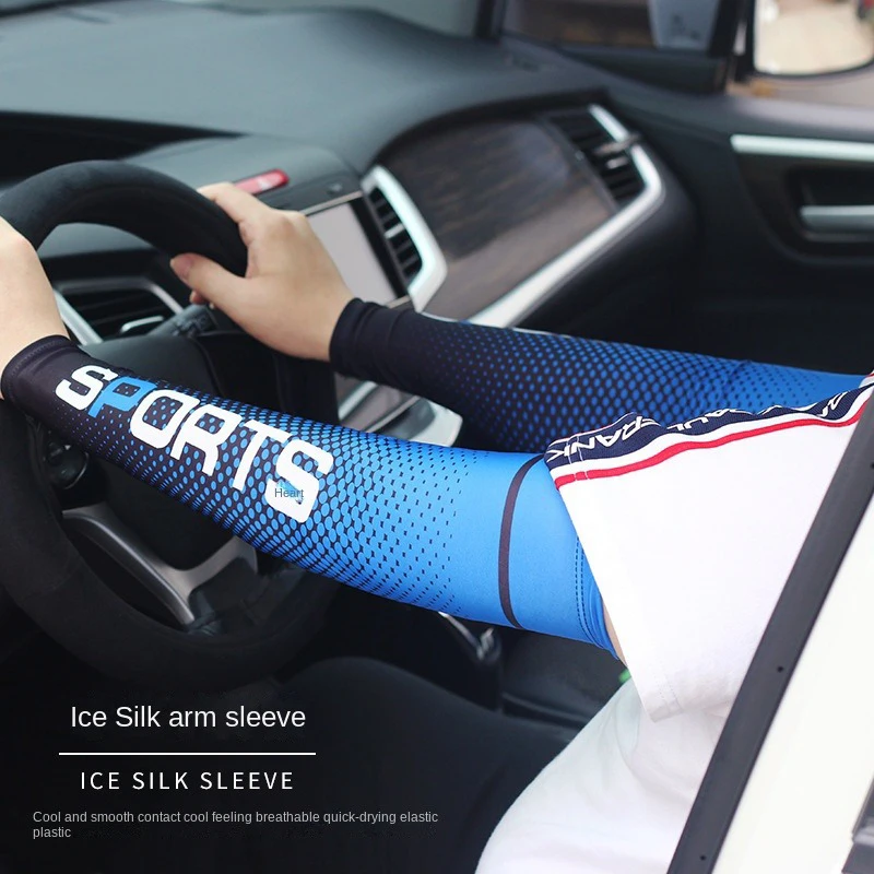 UV-beständiger Arm-Kühlärmel für Sport – Hält kühl und schützt beim Laufen, Angeln, Radfahren – Detail 11