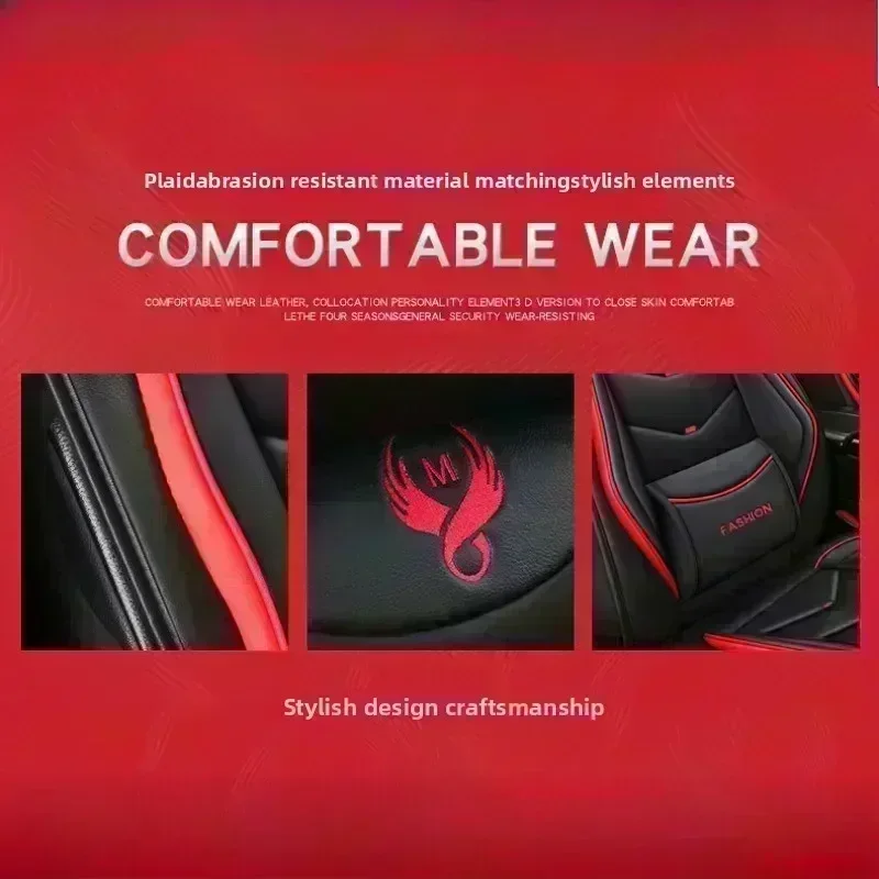 لجي إم سي كانيون غطاء مقعد السيارة مريح الخصر الثابتة الجلود الاصطناعية مقاوم للماء والأوساخ مقاومة كل غطاء مقعد التفاف