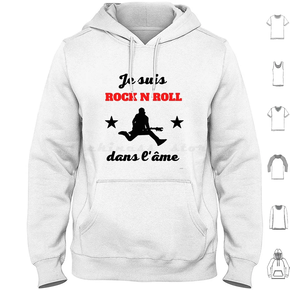 Rock N Roll T-Shirt-I'm Rock N Roll At Heart-Gift Hoodies Long Sleeve N Roll Woman And Roll Woman Mens And Roll Cheap N