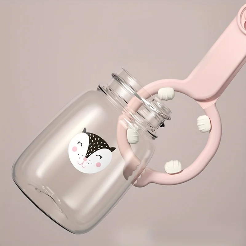 

Противоскользящий держатель для детской бутылочки - высокотемпературный зажим для детской бутылочки для предотвращения ожогов, цвет синий, розовый.