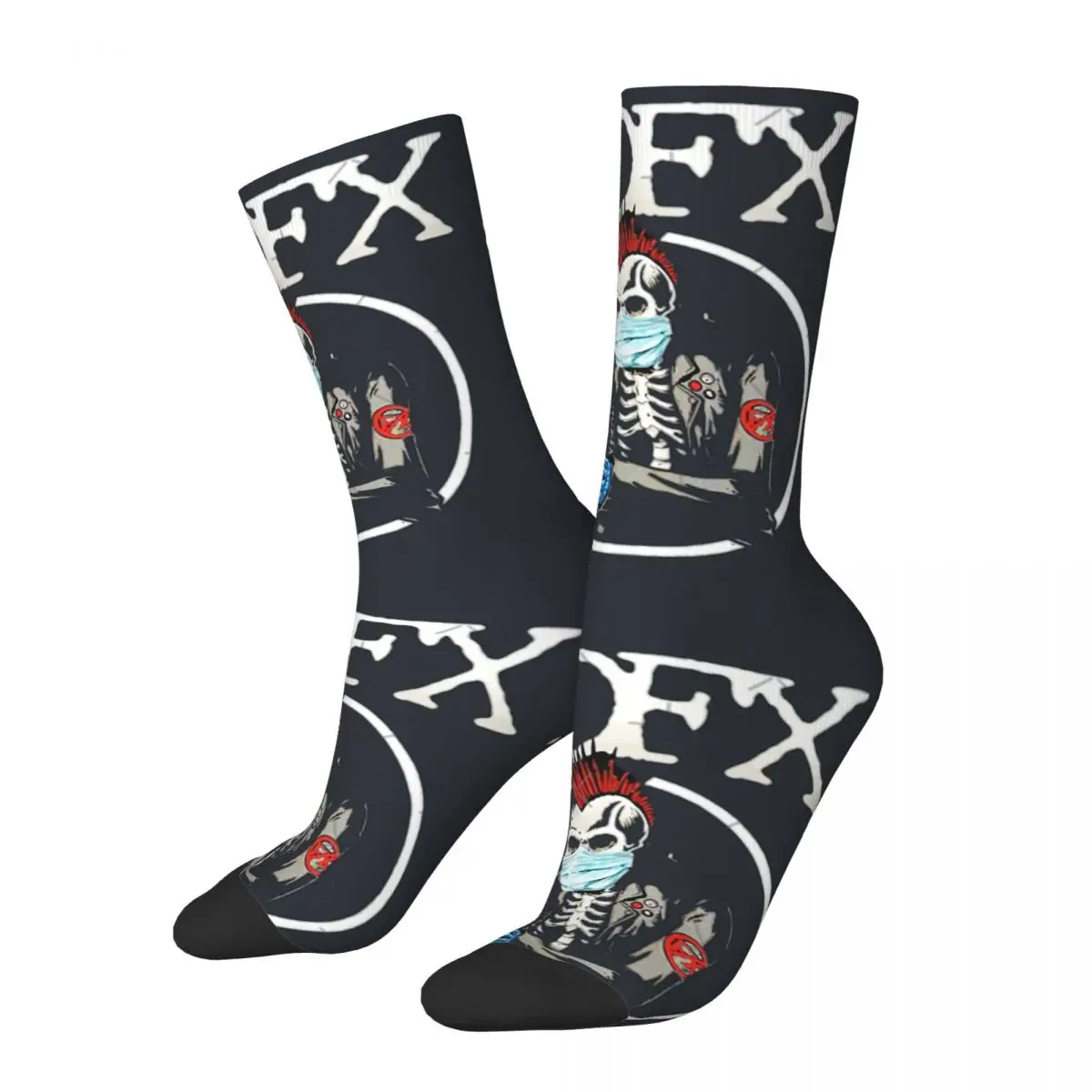 Crazy compression Day Gifts Anti C-Covid Morona_Nofx Trending Long Gift For Movie Harajuku R-Rancid Rock Band  Crew Sock