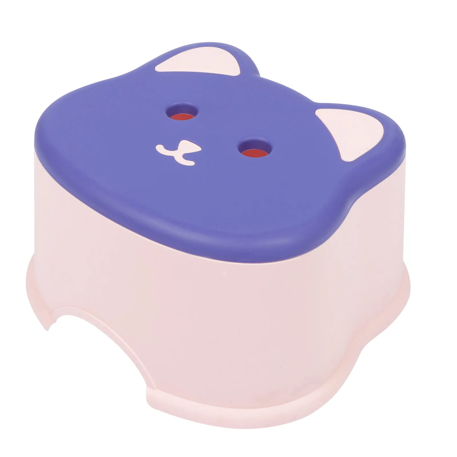 

PP Kids Step Stool Non-Slip Design for Bathroom Kitchen Bedroom Multifunctional Safe Portable Plastic Stools