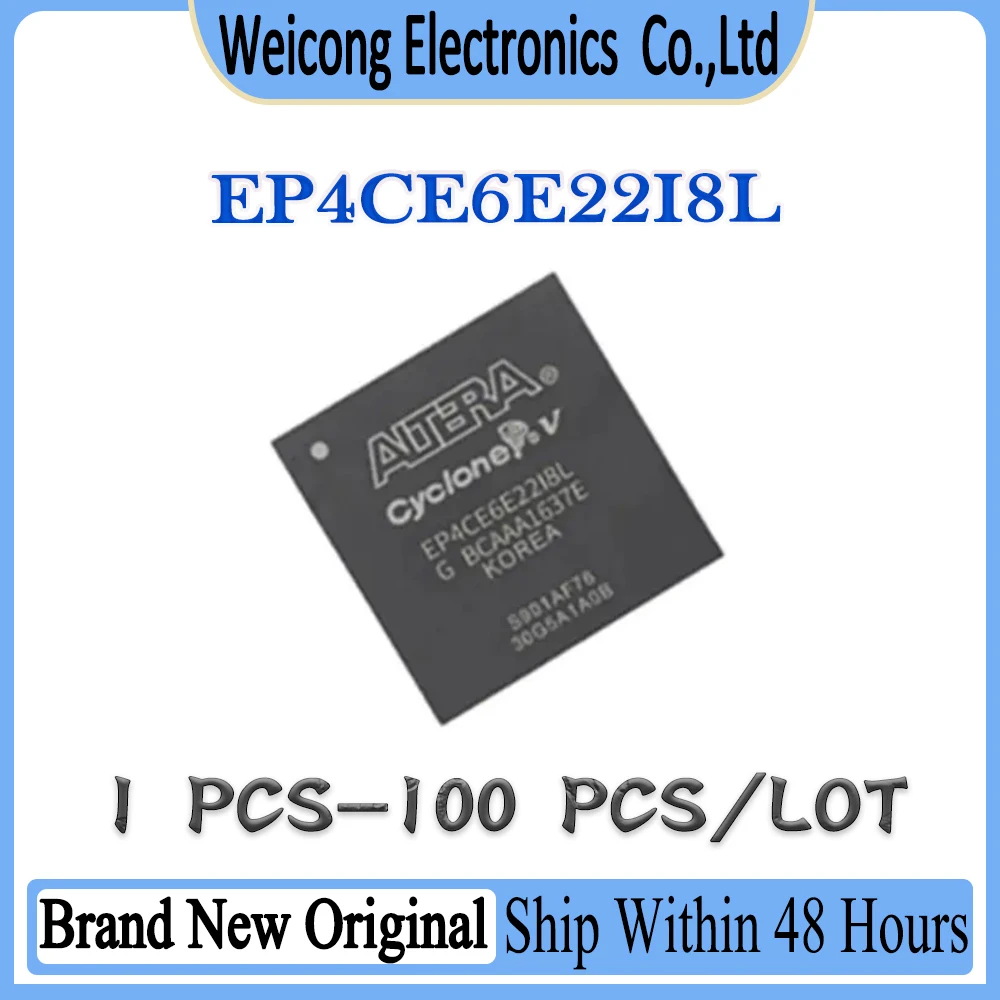 EP4CE6E22I8L EP4CE6E22I8 EP4CE6E22I EP4CE6E22 EP4CE6E EP4CE6 EP4CE New Original IC MCU Chip QFP-144