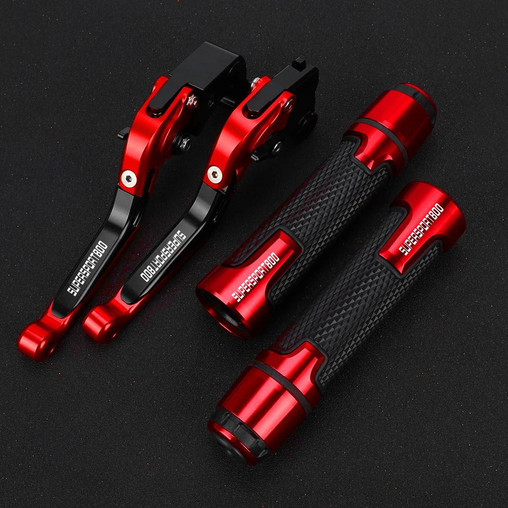 

Мотоцикл 7/8 ''22 мм с ЧПУ для DUCATI 800 Supersport 800 Supersport 2003 ручки руля складной выдвижной набор рычагов тормозной муфты