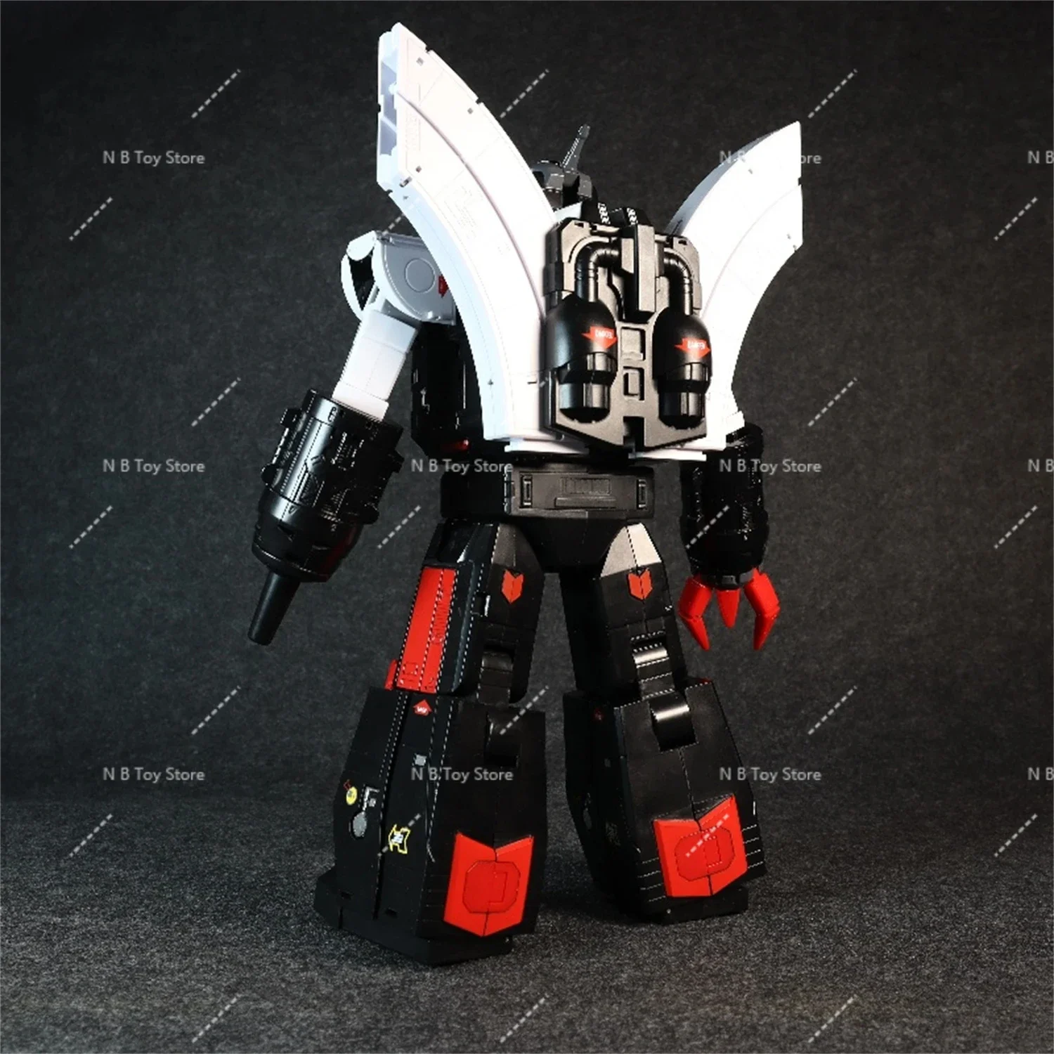 OS-01H Transformation OS01H Omega Michael Huge Dragon Defensive Fortress Basisscheinwerfer mit Motorschienenfigur