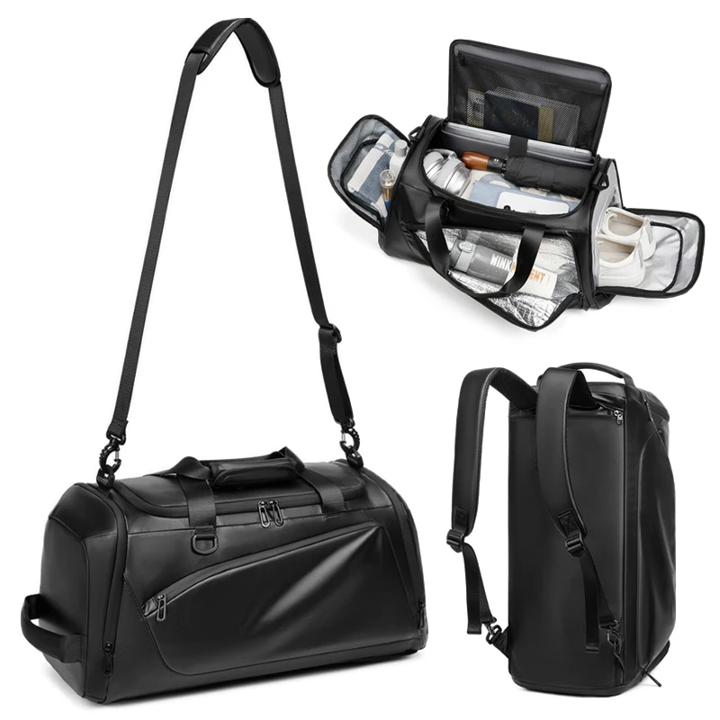 حقيبة ظهر رياضية للرجال للسفر، حقيبة كتف متعددة الوظائف، حقيبة يد للسباحة واللياقة البدنية، حقيبة ظهر للأعمال في الهواء الطلق لحقيبة الأحذية #1